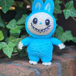 Labubu Evil Bunny Amigurumi Meme Crochet PATTERN | Cute Plush Toy DIY ...