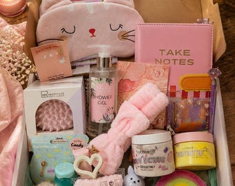 Mystery Box for Women, Self Care Set, Pamper Hamper, Surprise Care Package for Her