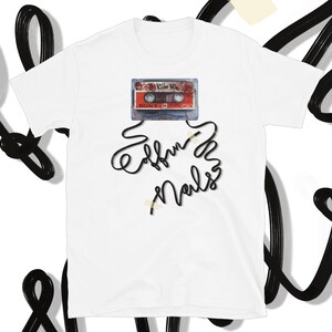 Cassette Tape T Shirt Horror T-Shirt Eighties Tee Coffin Nails Clothing