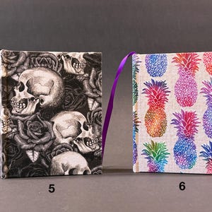 Diario encuadernado a mano