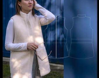 Digitaal naaipatroon OLIVIA WAISTCOAT