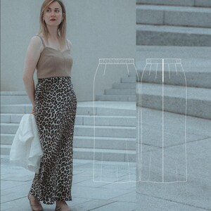 Digital sewing pattern VIOLET SKIRT
