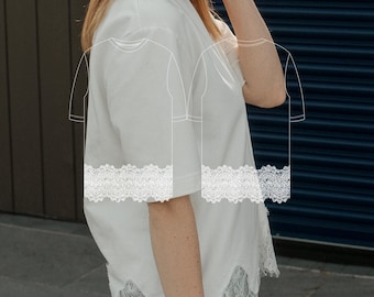 Digitaal naaipatroon Alice T-shirt