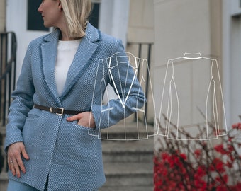 Digital sewing pattern Georgia Blazer