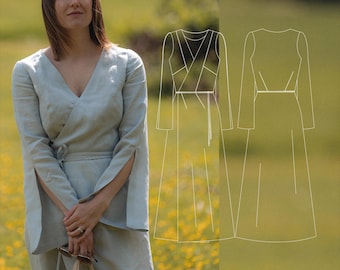 Digitaal naaipatroon Aisha Dress