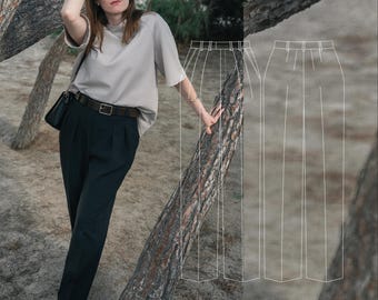 Digitaal naaipatroon Amelia Trousers