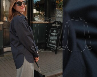 Nara Shirt Digitaal naaipatroon