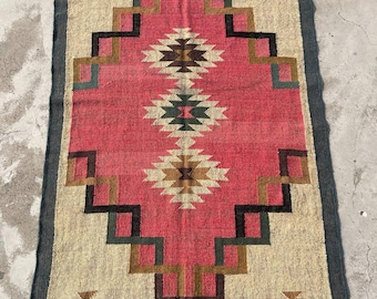 Dywan wełniany Kilim Duży dywan do salonu Dywan dekoracyjny Tradycyjny, wełniany dywan jutowy do kuchni Dywan sizalowy do korytarza Kilim Dywan dekoracyjny do domu