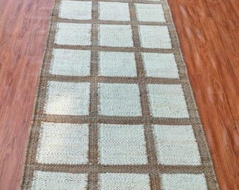 Jute Runner, Handwoven Jute Runner Rug, Stair Decor Runner, Long Natural Fiber Jute Rug – Sustainable Flatweave Hallway Runner, Custom Rug
