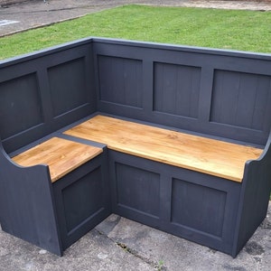 L shape monks bench 4ft x 3ft