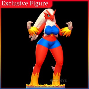 Figura di Blezikan, figure dipinte in 3D, action figure, sculture in miniatura, oggetti da collezione da regalare. Statua di anime.