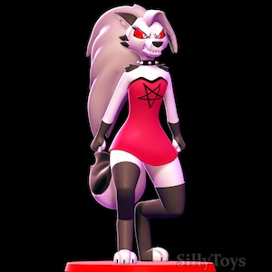 Angry Loona Figure, 3D Painted Figures, Action Figure, Miniature Scupulture, Gift Figurine,Cartoon Figures.