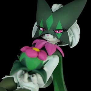 Figura Maowscarada, figura in edizione limitata, action figure, figura dipinta in 3D, scultura in miniatura, statuetta regalo