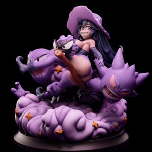 Figura di Max Meniac, figure dipinte in 3D, action figure, sculture in miniatura fatte a mano, statuetta da regalo
