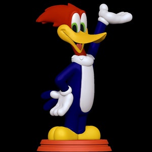 Figura Waady Waadpacker, figure dipinte in 3D, action figure, scultura in miniatura fatta a mano, statuetta regalo