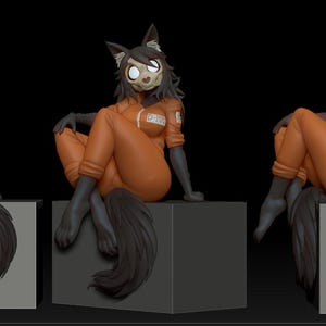Figurine adulte de Malo, figurines peintes en 3D, figurine articulée, sculpture miniature faite main, figurine cadeau, cadeau de Noël.