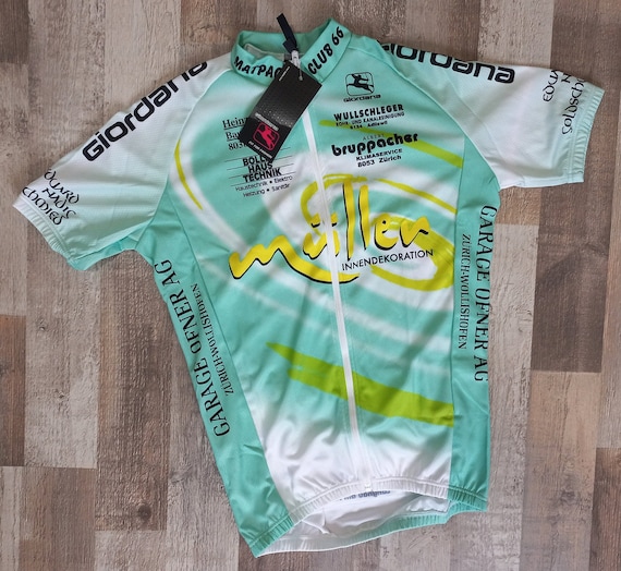 Vintage Giordana Swiss Team Cycling Jersey New With Tags Size M Made in Italy Muller Innendekoration Pizza dome Etsy UK