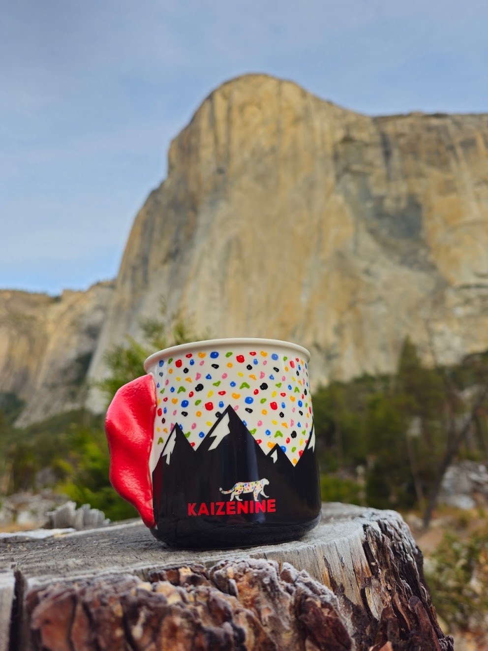 Rock Climbing Hold Mug Gift for Climber Climbing Cup Bouldering Gift