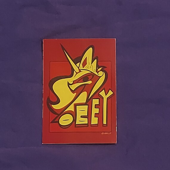 Princess Celestia OBEY Sticker - Etsy