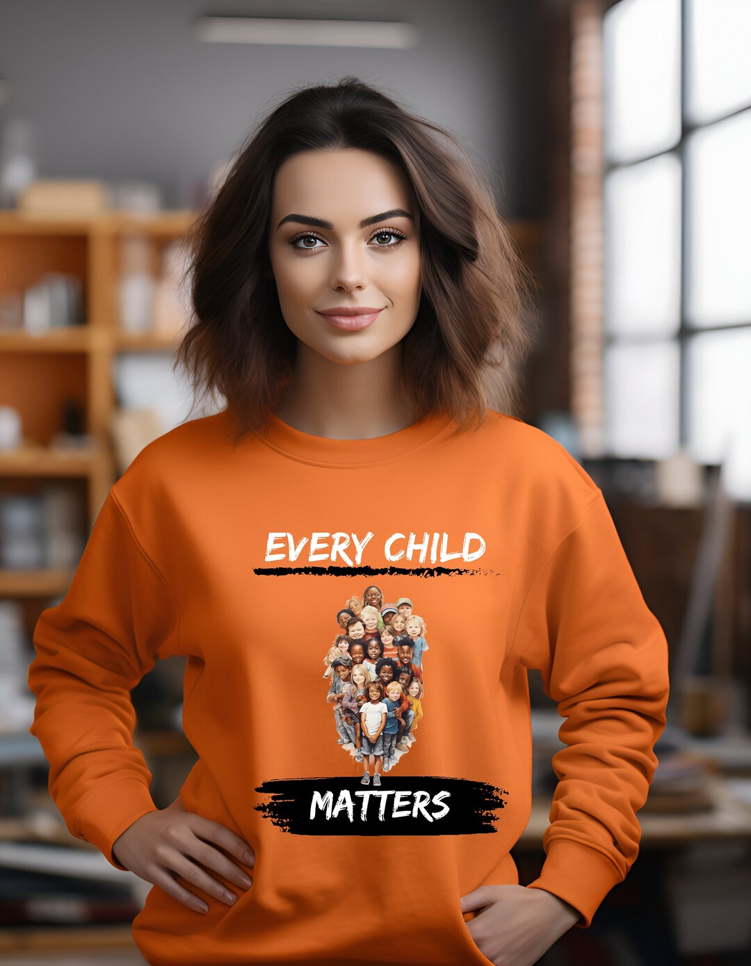Every Child Matters Orange Shirt Day Sweater Etsy