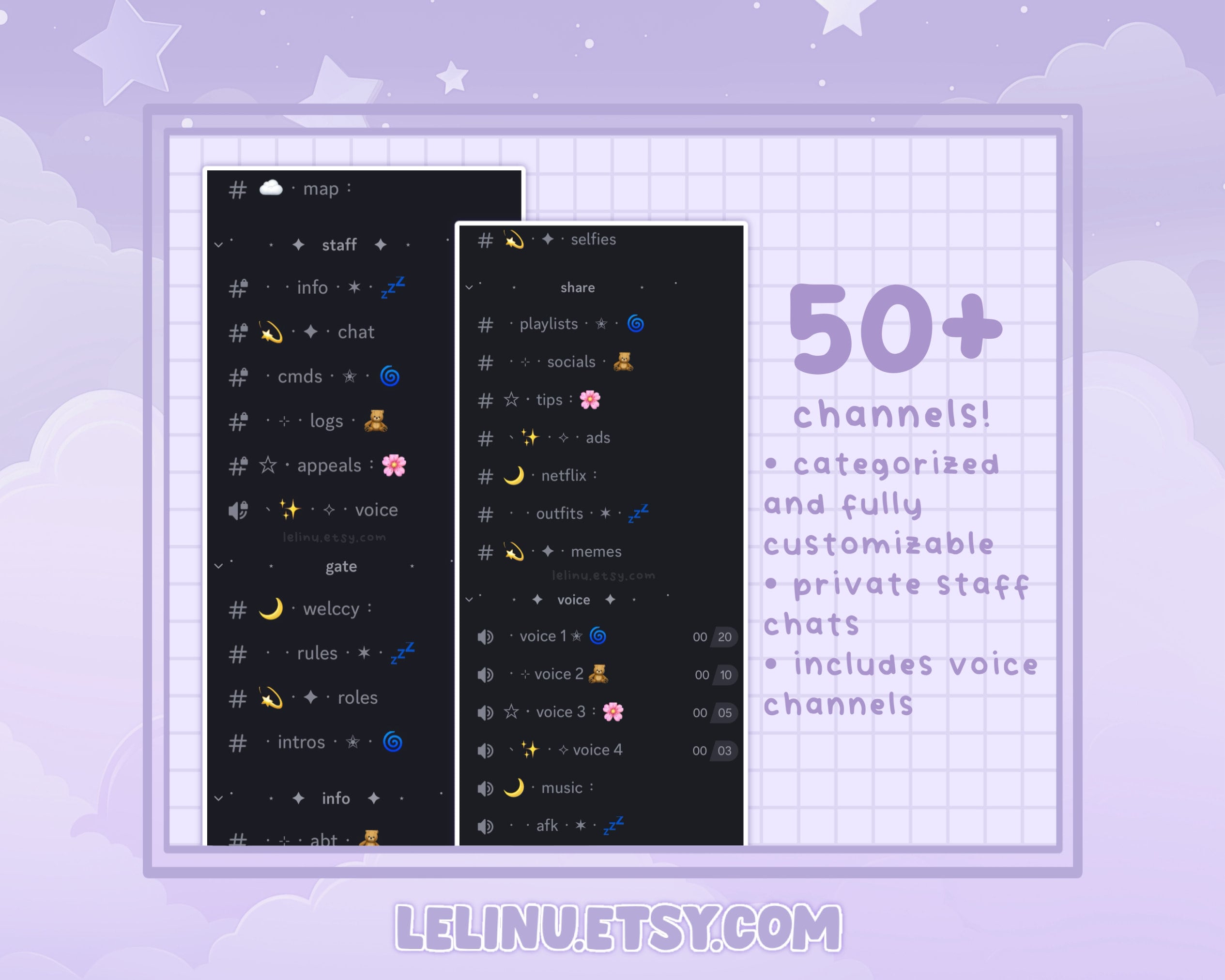 Sleepycore Discord Server Template 50 Channels and Roles Dreamcore Sleepycore Discord Server Template 50 Channels and Roles Dreamcore