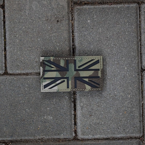 Multicam Großbritannien Great Britain Vereinigtes Königreich IR Reflektor Patch