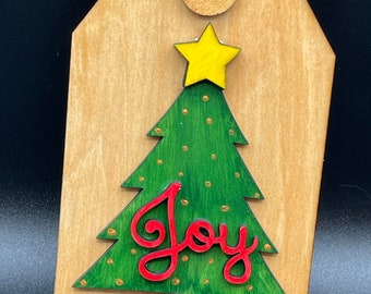 Christmas Tree Gift Card Holder Ornament