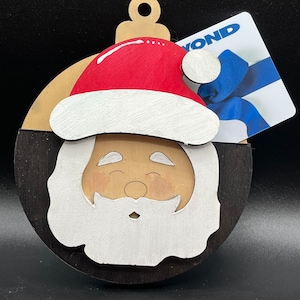 Porta-cartão-presente do Papai Noel