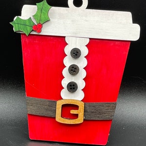 Porta-cartão-presente do Papai Noel