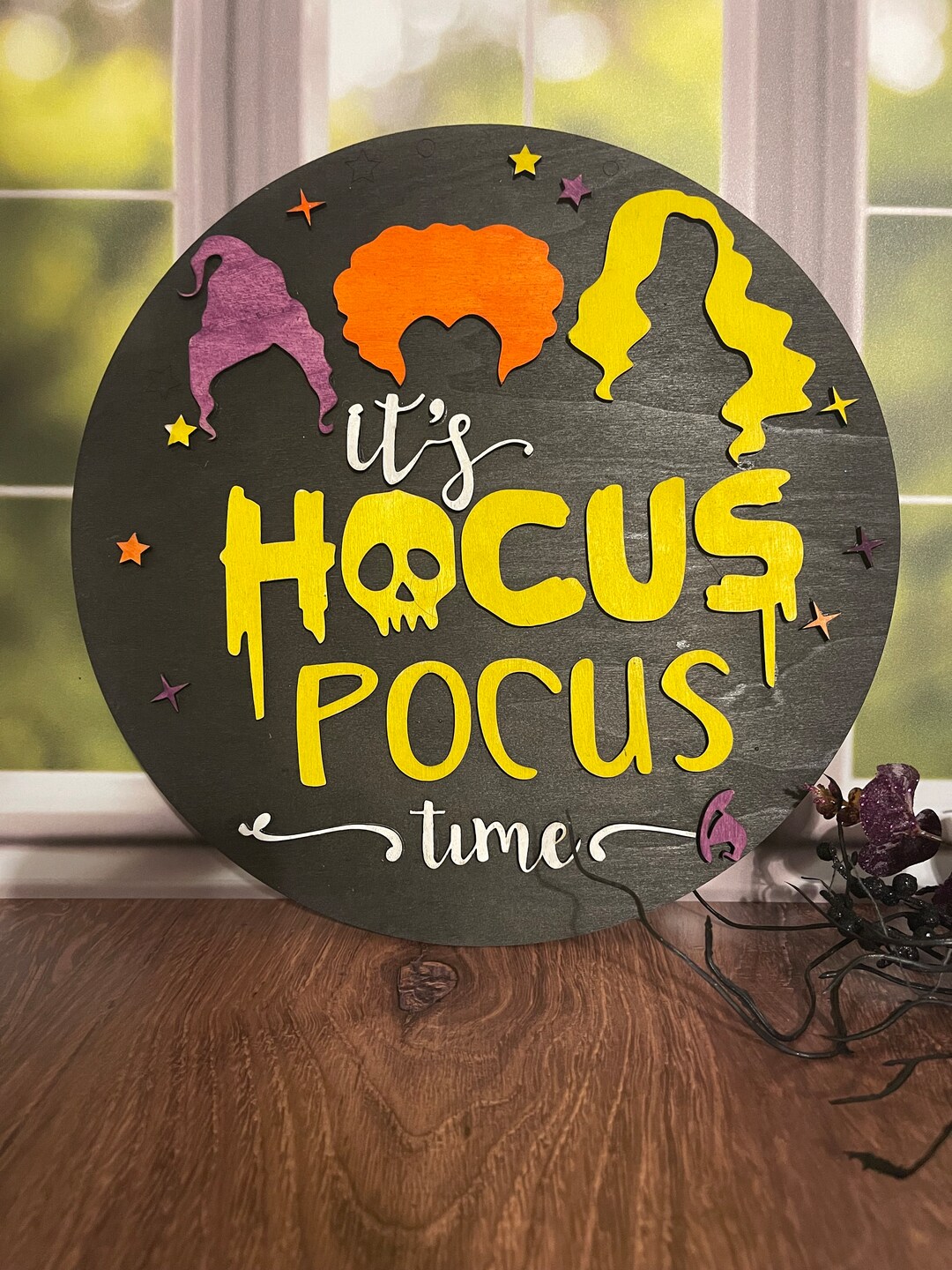 Hocus Pocus Witches Door Hanger - Etsy