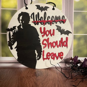 Mike Meyers Halloween Horror Door hanger