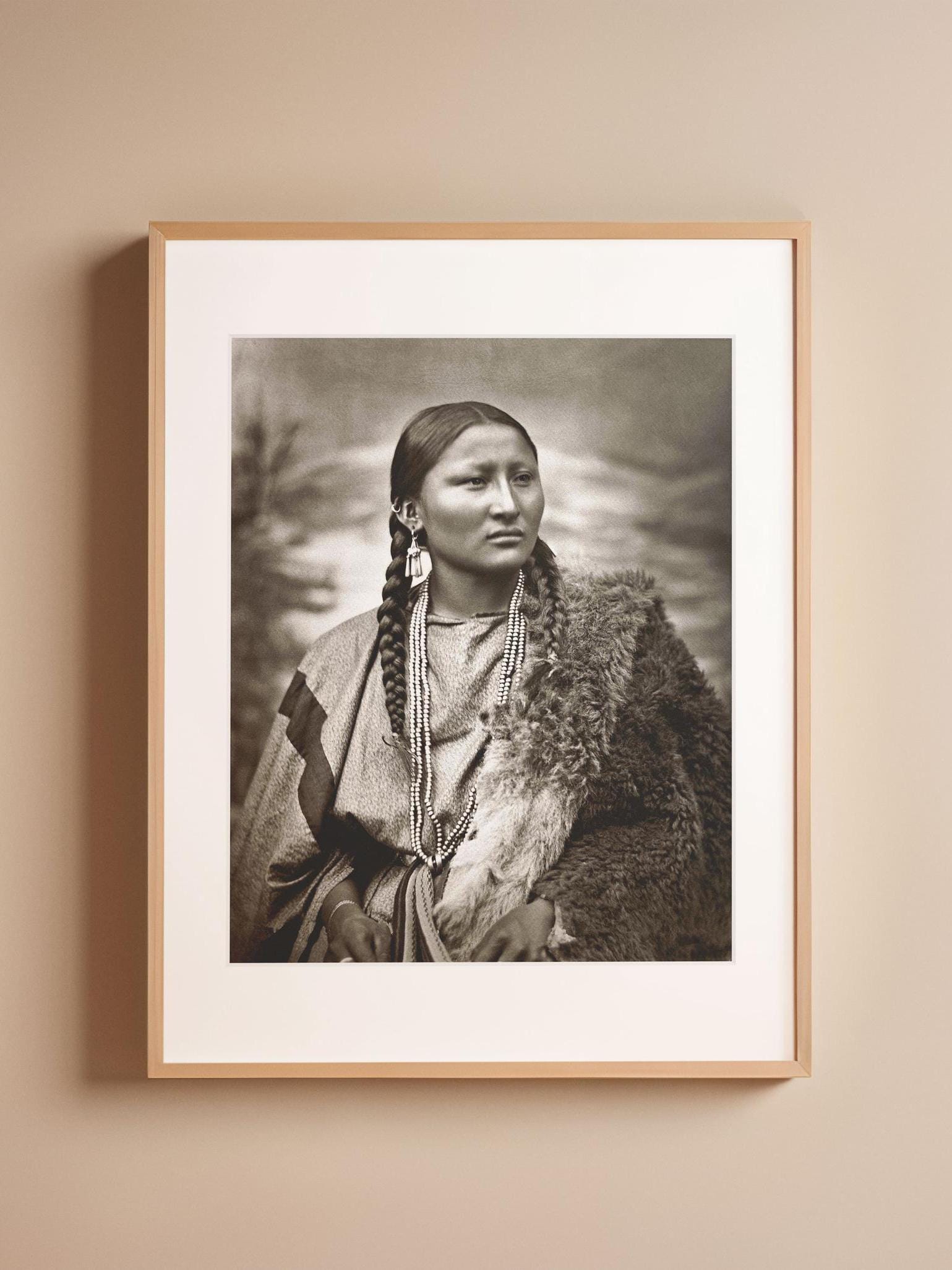 Native American Fine Art Print, Edward S Curtis, Pretty Nose, Arapaho ...