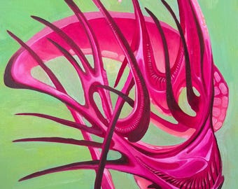 Fairy talisman-tryck