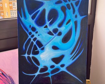 Himmelsk blå energi