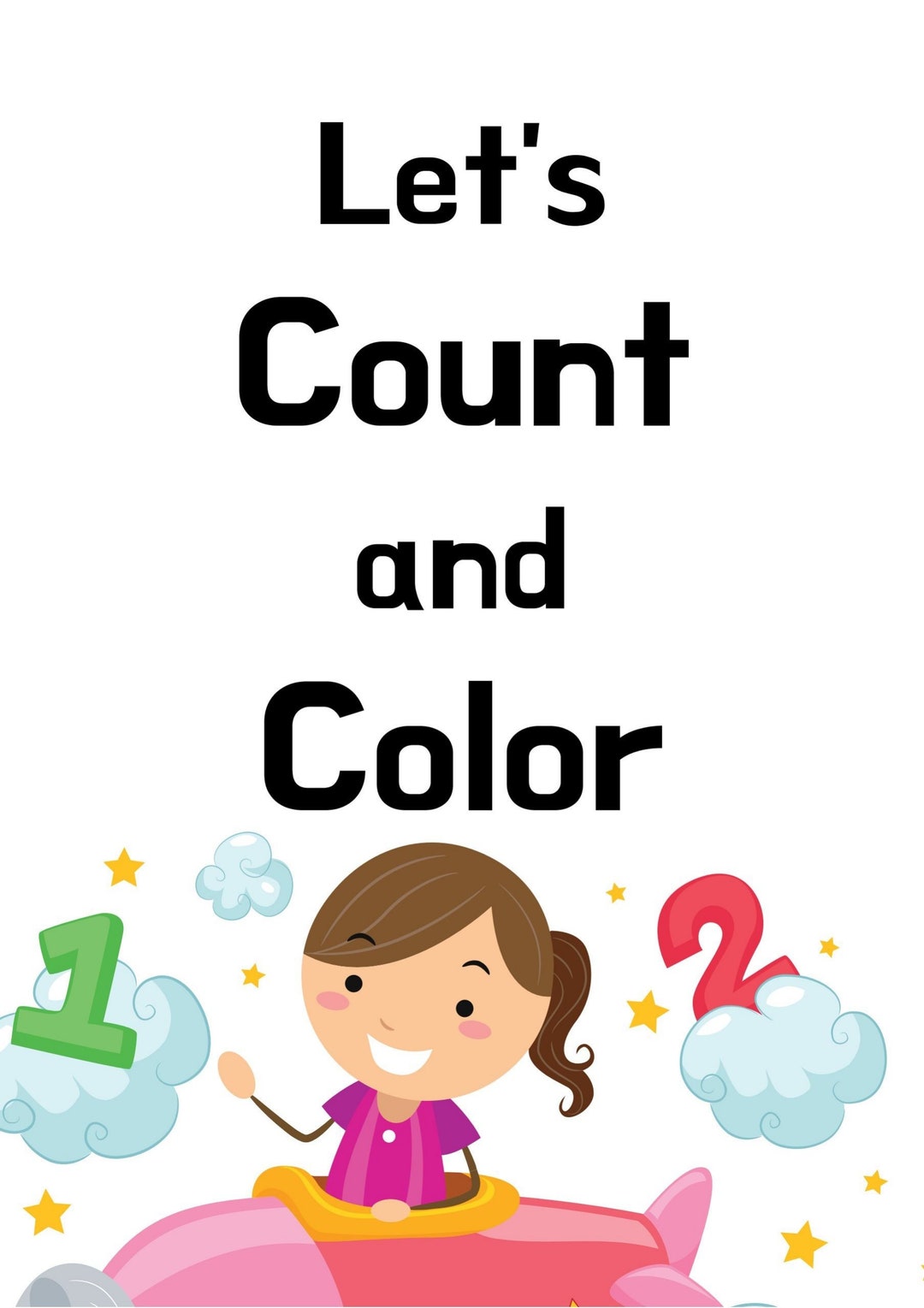 Count And Colour Worksheets 1 5