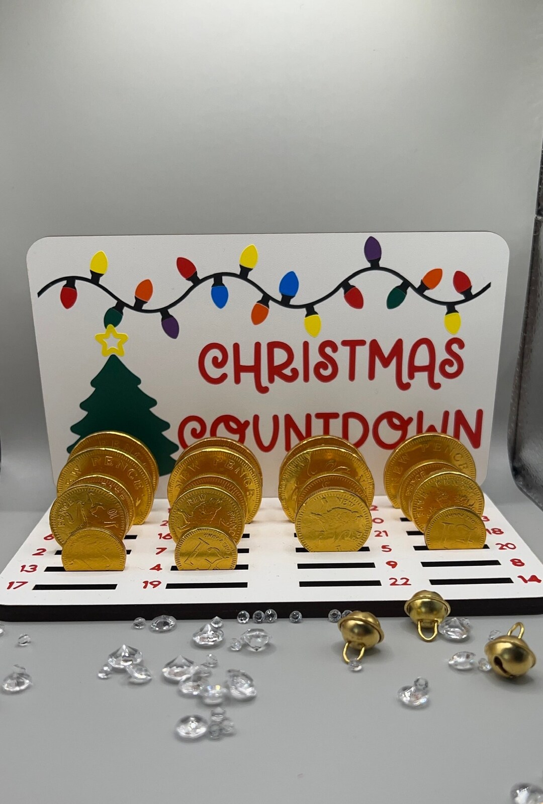 Chocolate Coin Advent Calendar Etsy UK