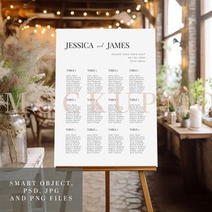 Wedding Sign Mockup Welcome Sign Mockup Wedding Easel Mockup PSD Seating Chart Sign Mock Up Baby Shower Sign 18X24 Boho Wedding Easel Mock