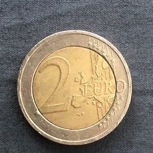 Coin 2 EURO French 2001 RARE!!
