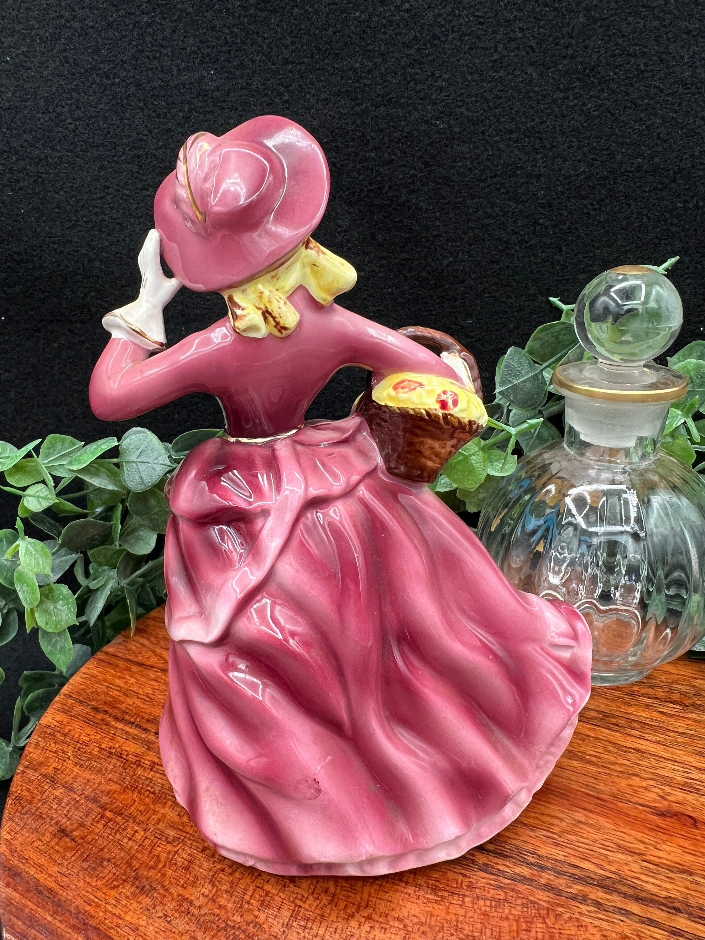 Ucagco Ceramics Japan Vintage Southern Belle Figurine Etsy