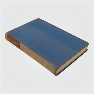 Pode incluir: Um livro de capa dura com uma capa de tecido azul sólido e uma lombada bege. A lombada apresenta um texto em dourado que diz The Diamond Lens and Other Stories de Fitz-James O'Brien. O livro está posicionado em ângulo mostrando a frente.