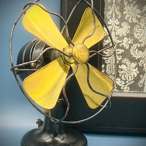 Vintage Polar Cub Fan: 1921 A.C. Gilbert Electric Fan, Steampunk Decor