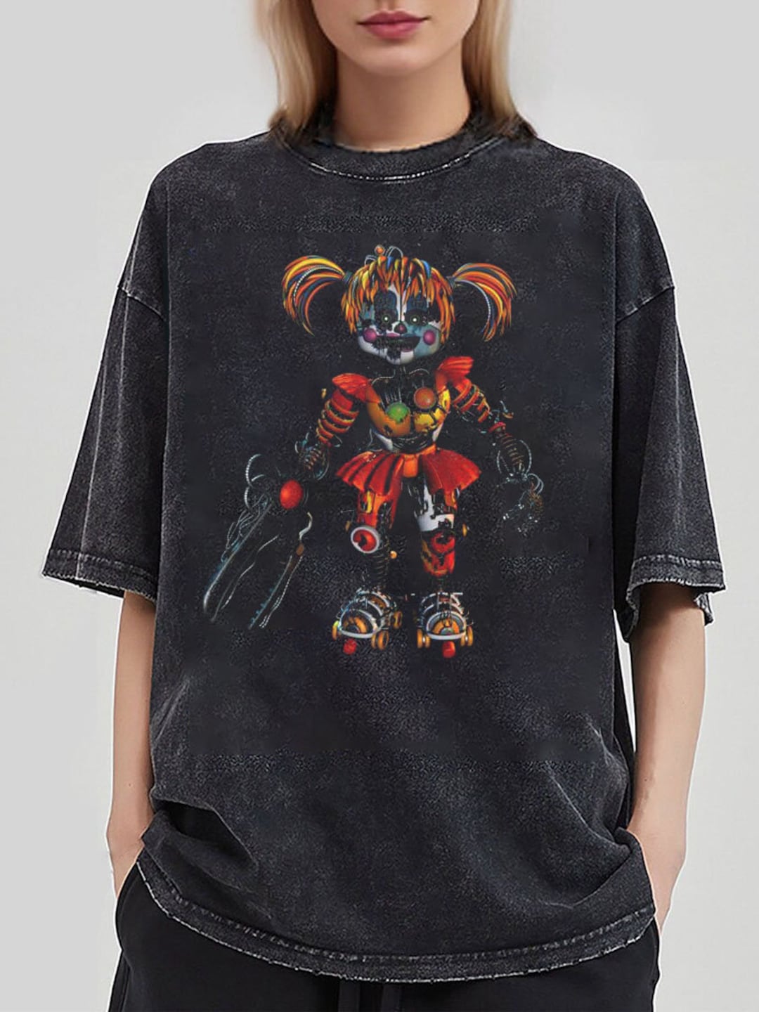 Circus Baby Five Nights at Freddy's Tshirt Scrap Baby - Etsy