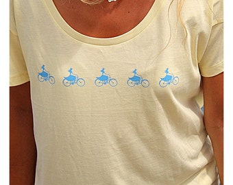 Women's cycling t-shirt - Cycling parade - Peloton tour de France - Tour de France - women's t-shirt - cycling t-shirt