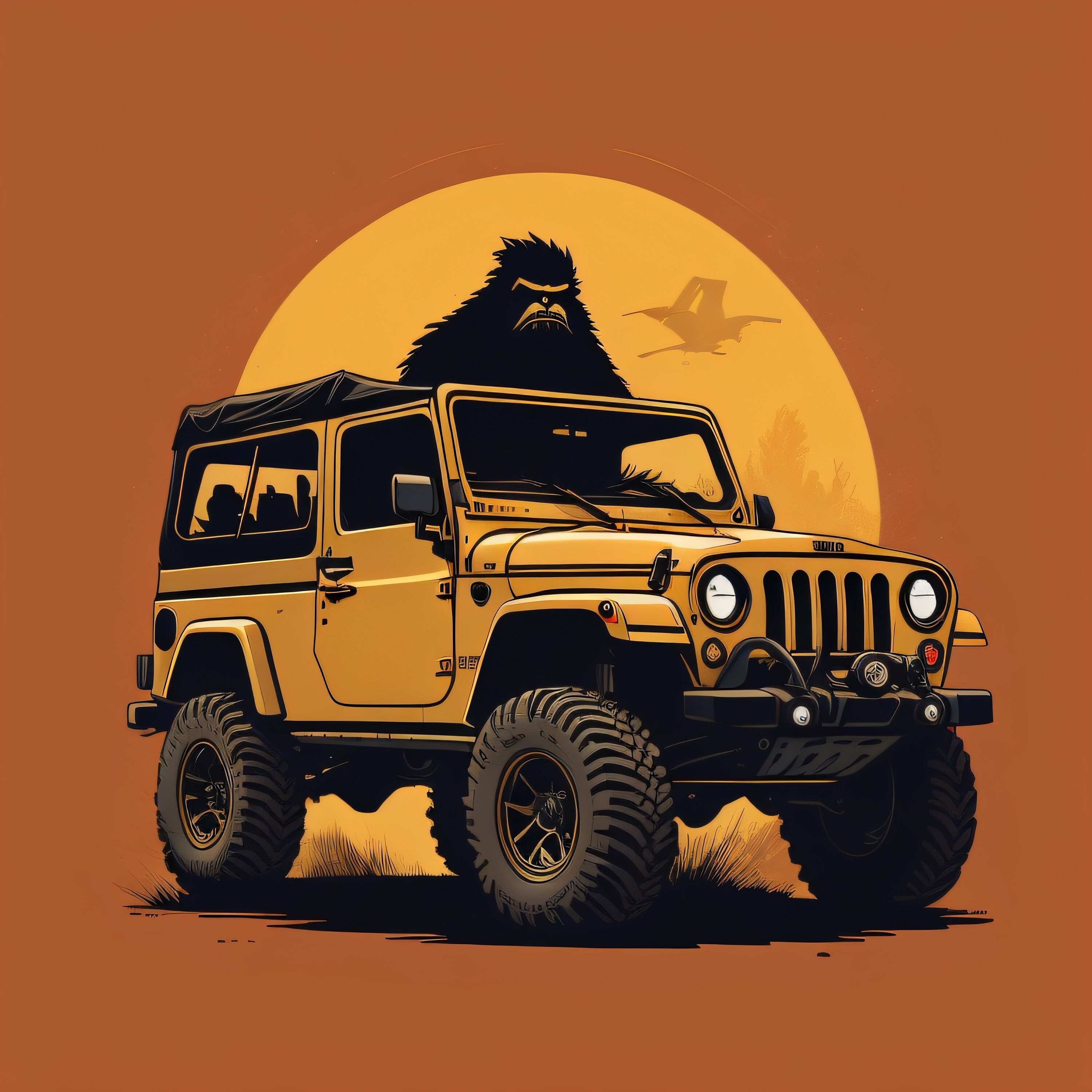 Off-Roading BIGFOOT Digital Download