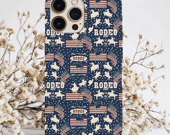 Rodeo Cowboy Phone Case, Western iPhone Tough Case, Cowboy Phone Cover