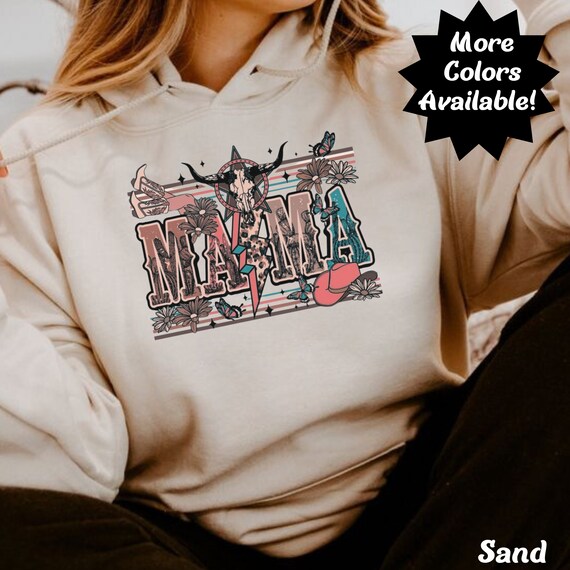 [COVERNAT]★COVERNAT X MAMA GRAPHIC SWEATSHIRT distressed-hot-pink-mama-