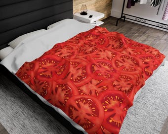 トマトブランケット、ガーデニング愛好家へのギフト、トマト愛好家の