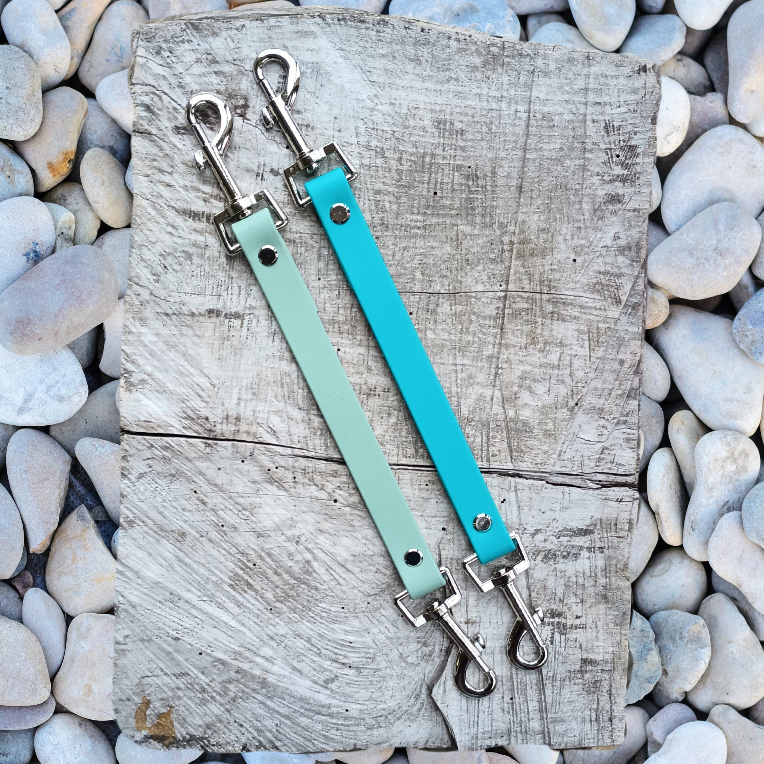 Safety Clip Connector for Dog Leash, Biothane Backup Connector, Prong ...