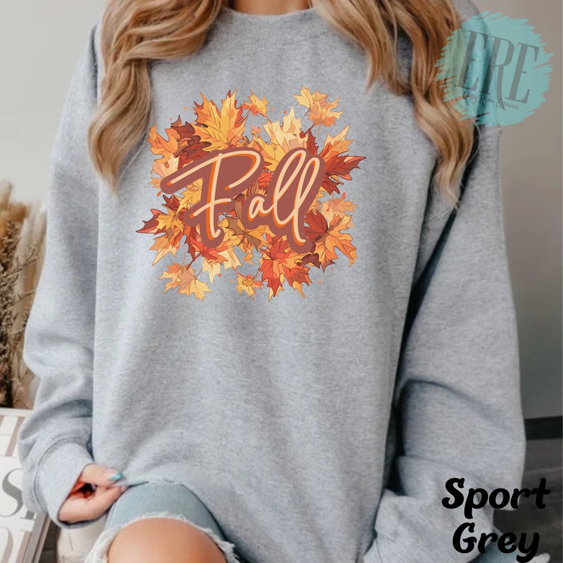 Fall Leaves Sweatshirt Fall Camping Shirt Fall Lover Gifts Plus Size