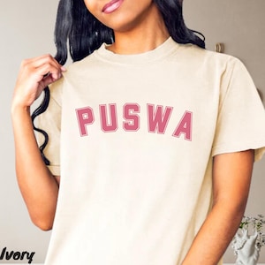 Camiseta Puswa, regalo de mejor amiga, camiseta de serie dramática de TV, regalo divertido, camiseta dramática, camisetas divertidas para grupos de despedida de soltera, camisetas con letras universitarias para ella
